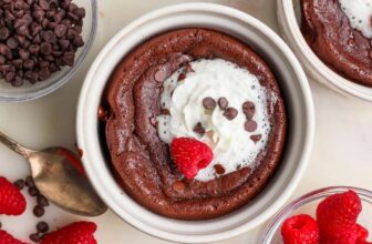 Single-Serve Cottage Cheese Brownie – Fit Foodie Finds